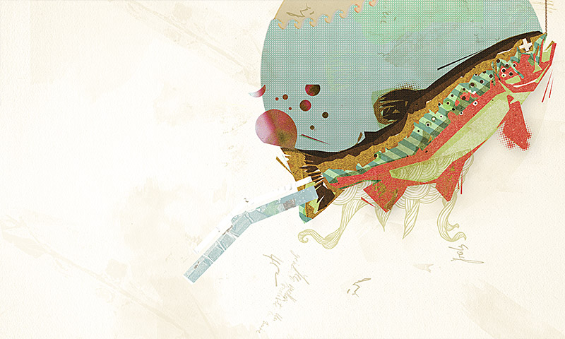 Mine is Cloud (Brautigan tribute part2) par Joolz | Julien Morel